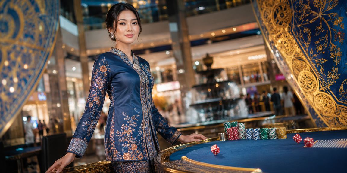 Promosi permainan dadu di Kuala Lumpur sempena Hari Raya